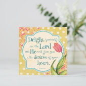 Freude am Herrn - Personalisiert Einladung (Stehend Vorderseite)