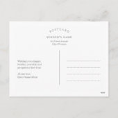 Freude am Herzen Lunar Neues Jahr Postkarte (Rückseite)