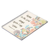 Freude am Lord-Notebook Notizblock (Linke Seite)