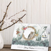 Freude am New Zuhause Forest Nature Holiday Moving Ankündigung