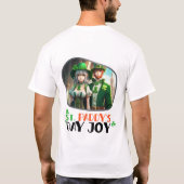 Freude am St. Paddy's Day - Glückliche Charms T-Shirt (Rückseite)
