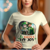 Freude am St. Paddy's Day - Glückliche Charms T-Shirt