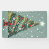 Freude am Weihnachtsbaum der Welt Banner (Horizontal)