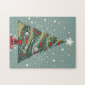Freude am Weihnachtsbaum der Welt Puzzle (Horizontal)