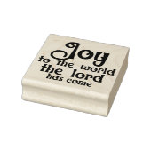 Freude am Welt-Weihnachtsmarkt-Holz Gummistempel (Stempel)