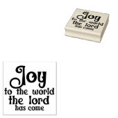 Freude am Welt-Weihnachtsmarkt-Holz Gummistempel (Stempel)