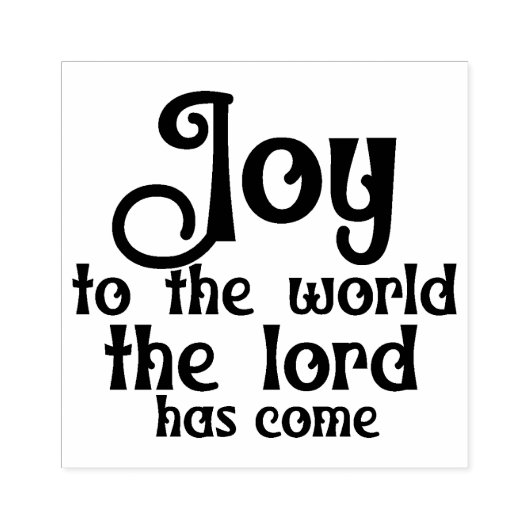 Freude am Welt-Weihnachtsmarkt-Holz Gummistempel (Prägung)