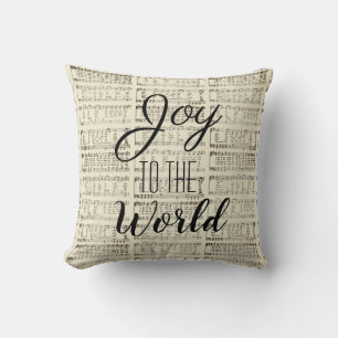 Freude am World Throw Kissen