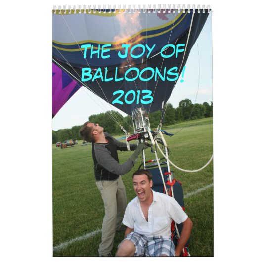 Freude an Ballonen 2013 Kalender (Titelbild)
