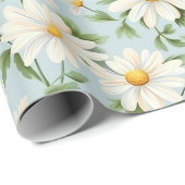 Freude an Daisy Meadow für helle Feiern Geschenkpapier (Rolleneckpunkt)
