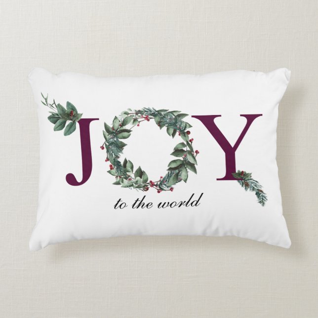 Freude an den Ferien Dekokissen (Vorderseite)