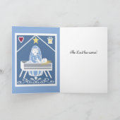 Freude an den Weihnachtsangels der Welt mit Trompe Karte (Innenseite)