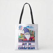 Freude an der 4. Juli-Feier Tasche (Vorderseite)