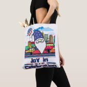 Freude an der 4. Juli-Feier Tasche (Von Nahem)