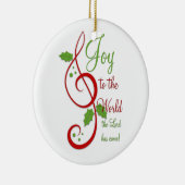 Freude an der Christlichen Weihnachtsmusik der Wel Keramik Ornament (Rechts)