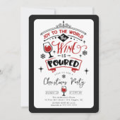 Freude an der Cocktail-Party Einladung der Welt (Vorderseite)