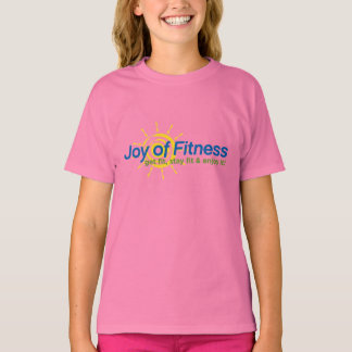 Freude an der Fitness - Girls Ringer T-Shirt