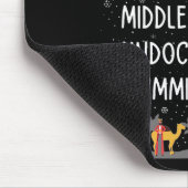 Freude an der Geburt eines braunen, gehäuteten Nah Mousepad (Ecke)