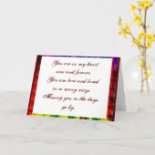 Freude an der Liebe_ Karte (Gelbe Blume)