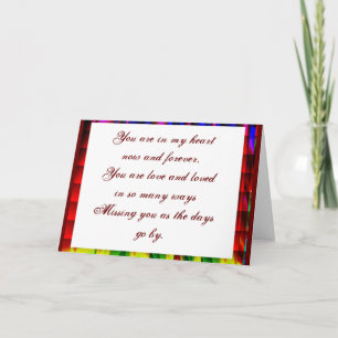 Freude an der Liebe_ Karte