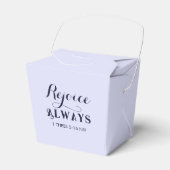 Freude an der Lord Bible Verse Christlich Blue Geschenkschachtel (Vorderseite)