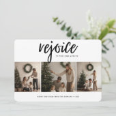 Freude an der Lord Religious Weihnachten 3 Foto (Stehend Vorderseite)