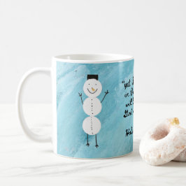 Freude an der Lord Snowman-Tasse Kaffeetasse