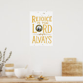 Freude an der Lord Wall Art Poster (Küche)