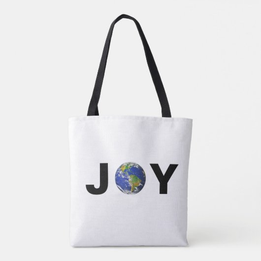 Freude an der modernen Erde Tasche (Rückseite)