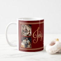 Freude an der Personalisierten Roten Tasse der Wel