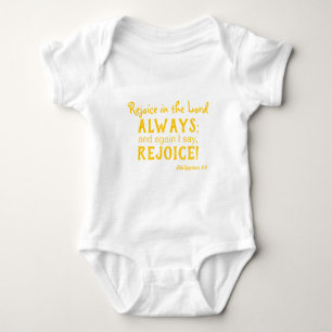 Freude an der Schrift des Herrn Baby Strampler