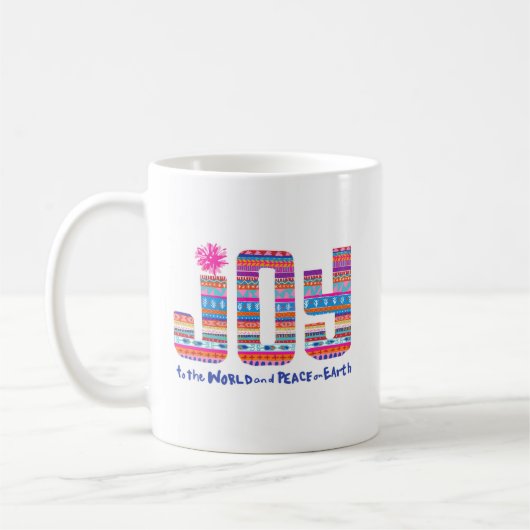 Freude an der Tasse des Weltkaffees (Links)