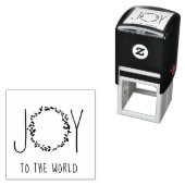 Freude an der Weihnachtszeit-Briefmarke der Welt Permastempel (Beispiel)