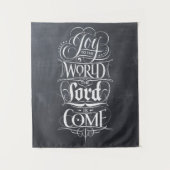 Freude an der Welt Christlich Wandteppich (Vorderseite)