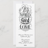 Freude an der Welt Christliche Weihnachten individ (Rückseite)