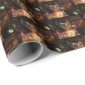 Freude an der Welt Engel mit Lichtern Geschenkpapier (Rolleneckpunkt)