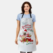 Freude an der Welt - Französische Liebe Schürze (Getragen)