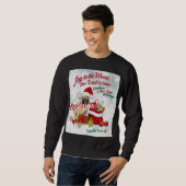 Freude an der Welt - Französische Liebe Sweatshirt (Vorne ganz)