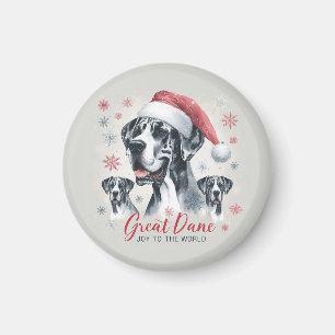 Freude an der Welt - Großer, trockener Weihnachtsu Magnet