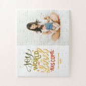 Freude an der Welt ist der Herr gekommen. Weihnach Puzzle (Vertikal)