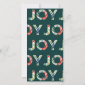 Freude an der Welt Moderne 1 Foto Weihnachten (Rückseite)