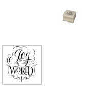 Freude an der Welt Religiöse Christliche Kalligrap Gummistempel (Stempel)