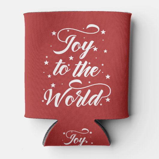 Freude an der Welt Weihnachten Dosenkühler (Vorderseite)