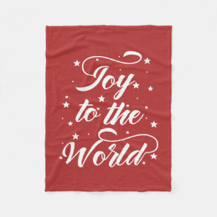 Freude an der Welt Weihnachten Fleecedecke