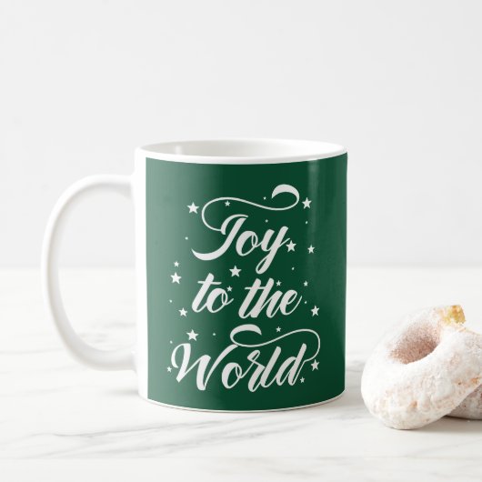 Freude an der Welt Weihnachten Kaffeetasse (Mit Donut)