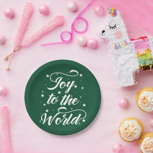 Freude an der Welt Weihnachten Pappteller (Party)