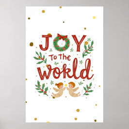Freude an der Welt Weihnachts-Poster Wall Art Poster