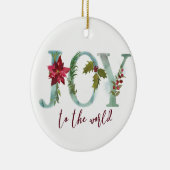 Freude an der Welt Weihnachtsbaumschmuck Keramik Ornament (Rechts)