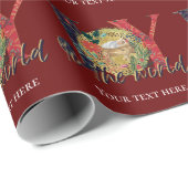 Freude an der Weltkrippe Geschenkpapier (Rolleneckpunkt)