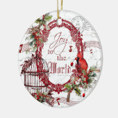 Freude an der Weltverzierung der Keramik Ornament (Links)